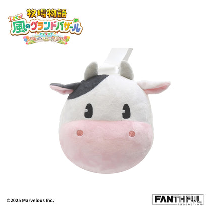 003_FANTHFUL 牧場物語 Let's!風のグランドバザール FP003BKMN2026 プラッシュバッグ(ウシ)【予約商品】