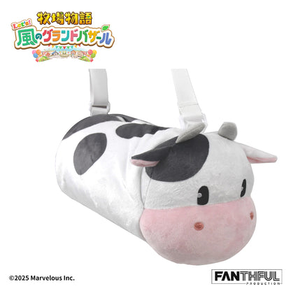 003_FANTHFUL 牧場物語 Let's!風のグランドバザール FP003BKMN2026 プラッシュバッグ(ウシ)【予約商品】