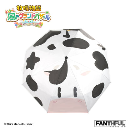 004_FANTHFUL 牧場物語 Let's!風のグランドバザール FP004BKMN2026 折りたたみ傘【予約商品】