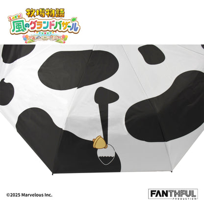 004_FANTHFUL 牧場物語 Let's!風のグランドバザール FP004BKMN2026 折りたたみ傘【予約商品】