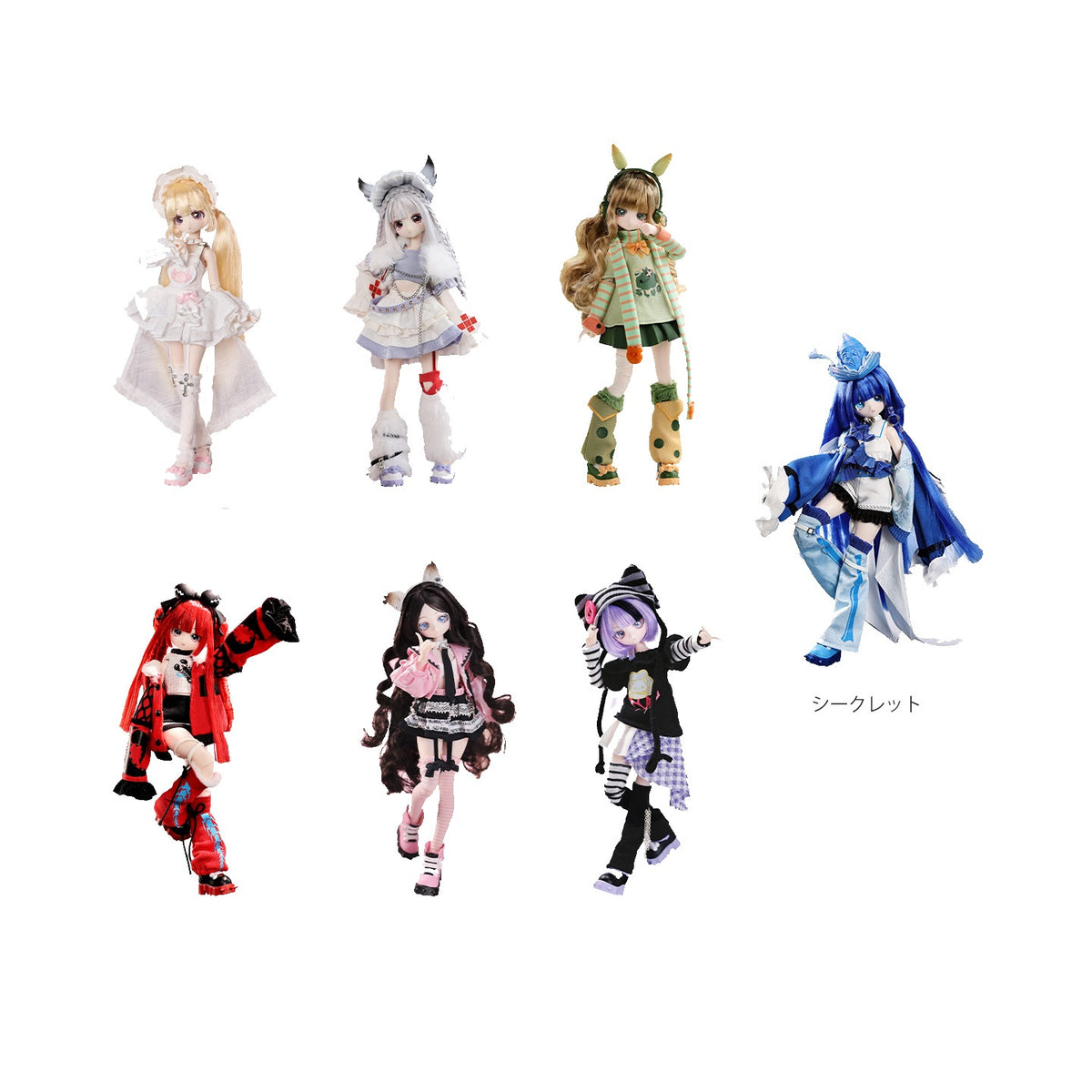 【Box/6】PENNY'S BOX 浮昼夜行(ふちゅうやこう)シリーズ トレーディングドール【予約商品】