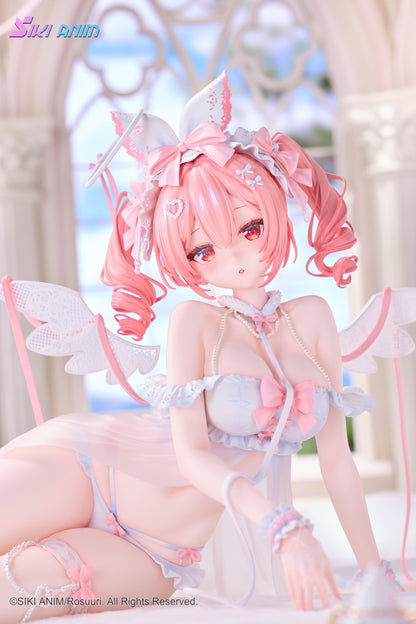 Siki Anim 白いウサギ Rosu 天使Ver. 1/4スケール塗装済完成品フィギュア 通常版【予約商品】