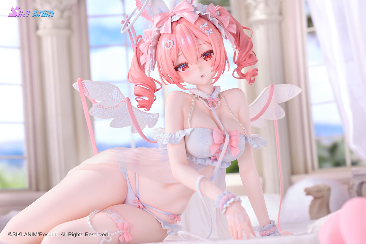 Siki Anim 白いウサギ Rosu 天使Ver. 1/4スケール塗装済完成品フィギュア 豪華版【予約商品】