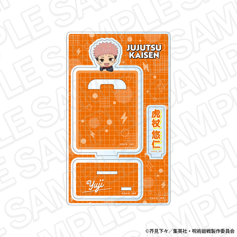 呪術廻戦 5周年 カンバッジスタンド 虎杖悠仁 shopping ミニキャラVer.【予約商品】