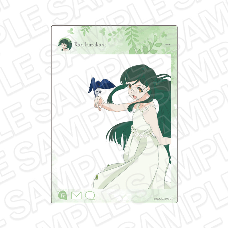 春夏秋冬代行者 春の舞 SNS風アクリルフレーム 葉桜瑠璃【予約商品】