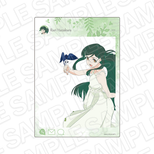 春夏秋冬代行者 春の舞 SNS風アクリルフレーム 葉桜瑠璃【予約商品】