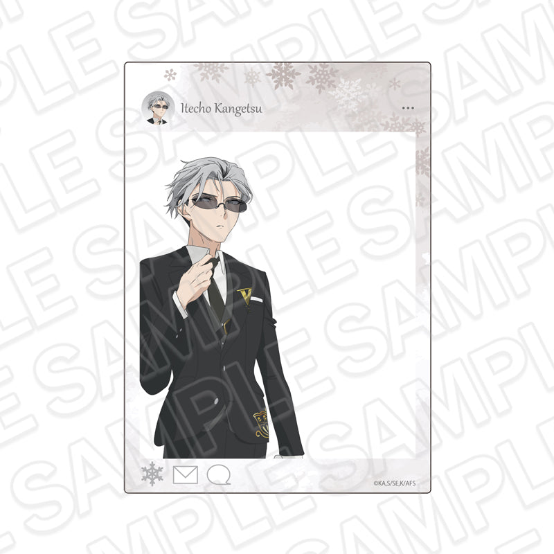 春夏秋冬代行者 春の舞 SNS風アクリルフレーム 寒月凍蝶【予約商品】
