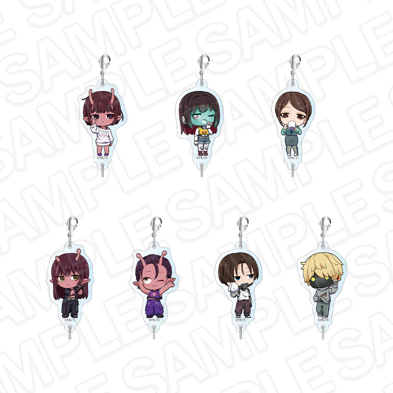 【Box/7】銀河特急 ミルキー☆サブウェイ つながるアクリルチャーム Morning Ver.【予約商品】
