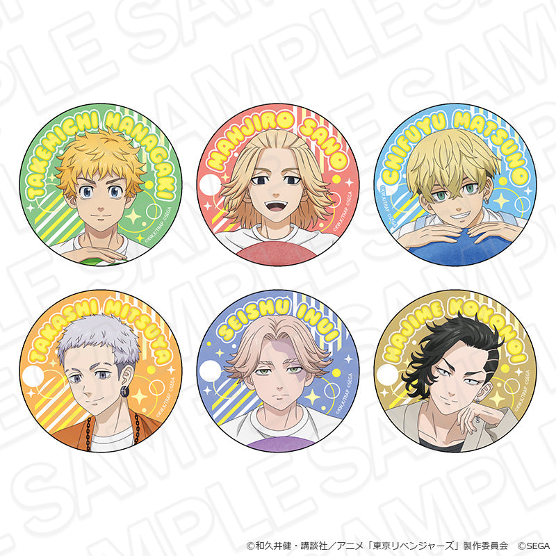 【Box/6】東京リベンジャーズ&ぷよぷよ カンバッジ 等身【予約商品】