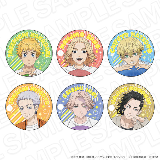 【Box/6】東京リベンジャーズ&ぷよぷよ カンバッジ 等身【予約商品】