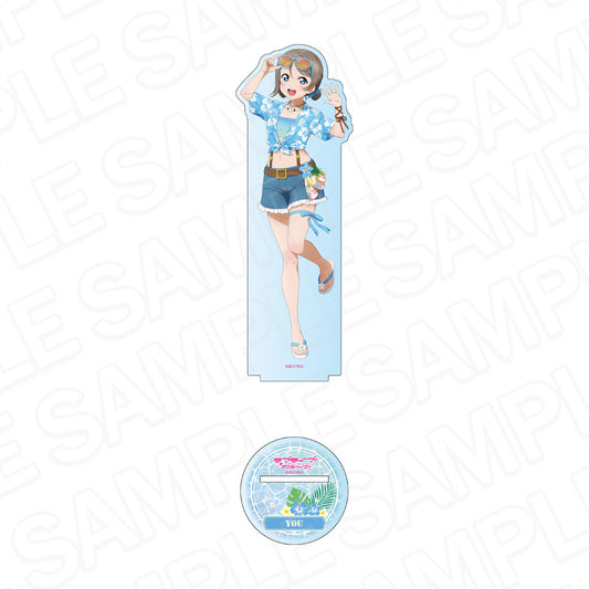 ラブライブ!サンシャイン!! デカアクリルスタンド 渡辺曜 アロハ衣装Ver.【予約商品】