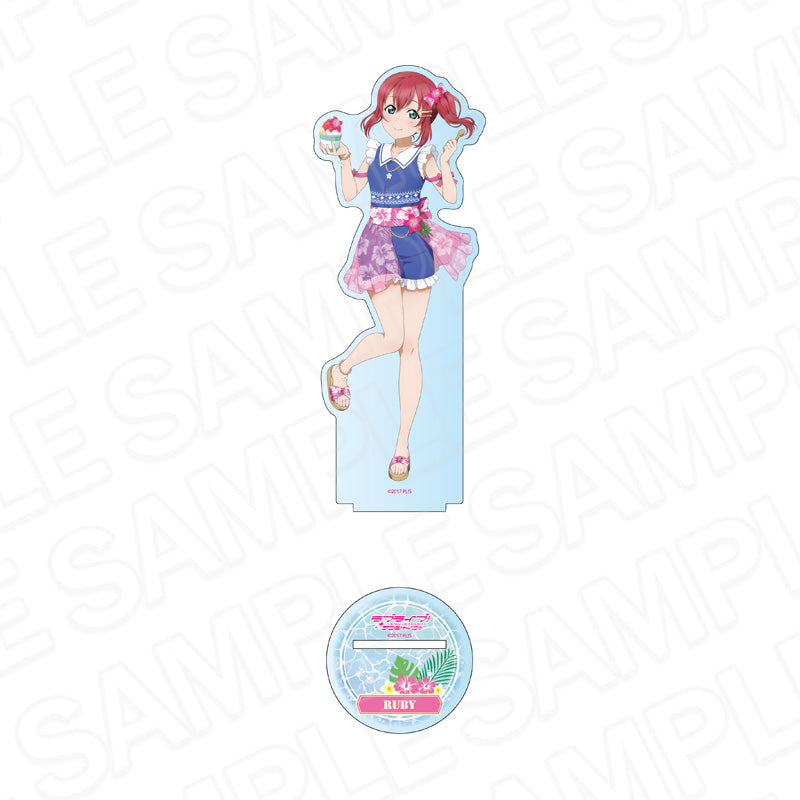 ラブライブ!サンシャイン!! デカアクリルスタンド 黒澤ルビィ アロハ衣装Ver.【予約商品】