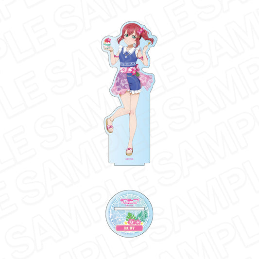 ラブライブ!サンシャイン!! デカアクリルスタンド 黒澤ルビィ アロハ衣装Ver.【予約商品】