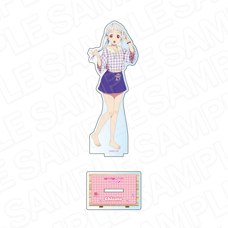 ラブライブ!スーパースター!! アクリルフィギュア 嵐千砂都 サウナVer.【予約商品】