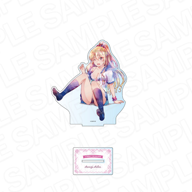 ストライク・ザ・ブラッドFINAL デカアクリルスタンド PALE TONE series 藍羽浅葱 尻もちVer.【予約商品】