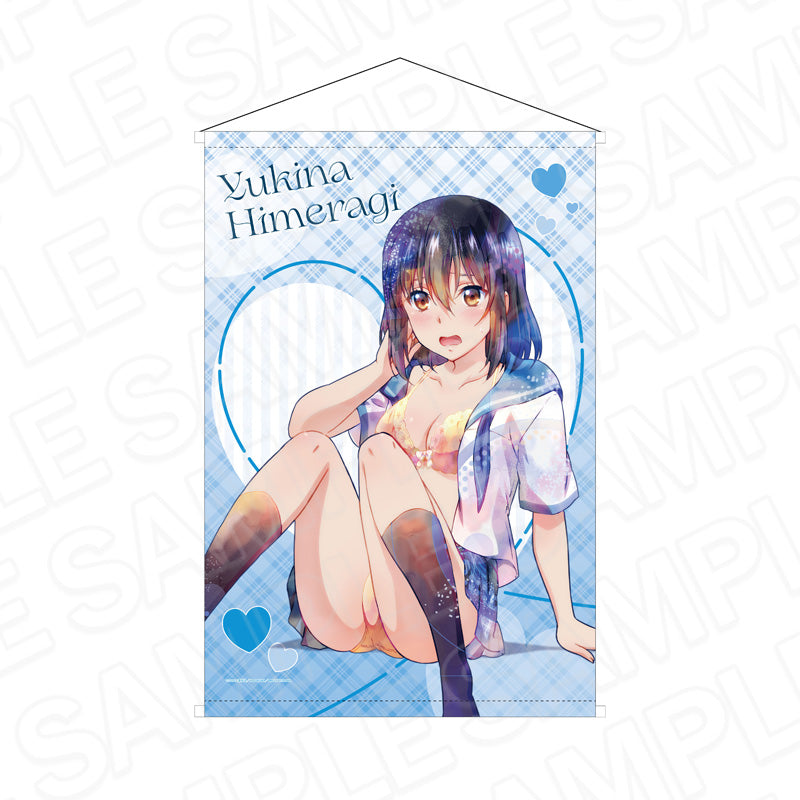 ストライク・ザ・ブラッドFINAL B1タペストリー PALE TONE series 姫柊雪菜 尻もちVer.【予約商品】