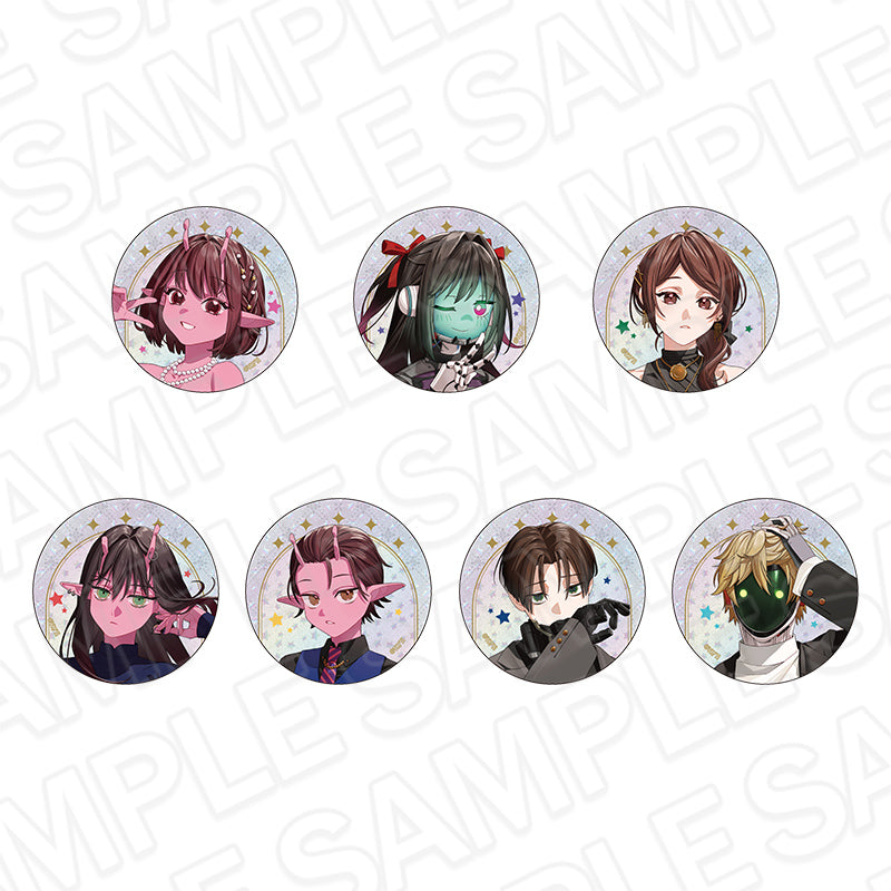 【Box/7】銀河特急 ミルキー☆サブウェイ ホログラムカンバッジ Party Ver.【予約商品】