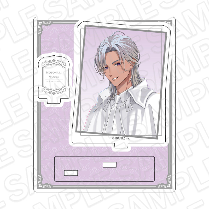 戦国 A LIVE オーロラアクリルスタンド 毛利元就 3rd Anniversary Ver.【予約商品】