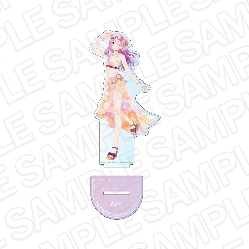 カードファイト!! ヴァンガード Divinez デラックス決勝編 デカアクリルスタンド PALE TONE series 員弁ナオ バカンスVer.【予約商品】