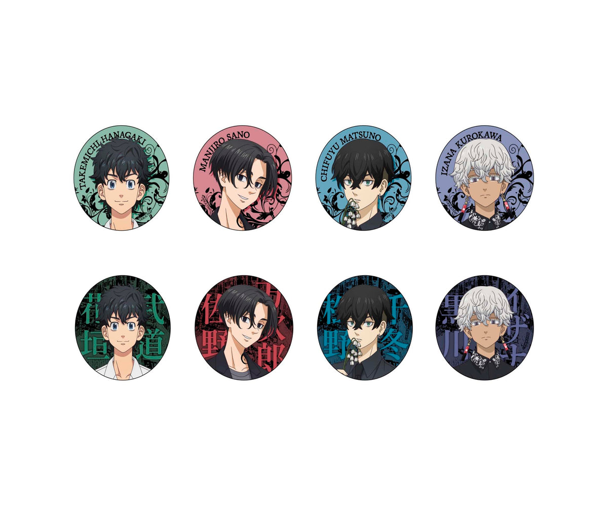 【Box/8】東京リベンジャーズ カンバッジ flower Ver.【予約商品】