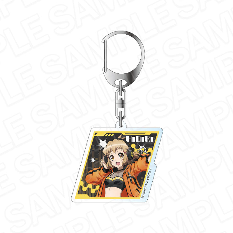 戦姫絶唱シンフォギアXV ホログラムアクリルキーホルダー 立花響 DJ Ver.【予約商品】
