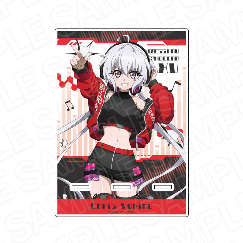 戦姫絶唱シンフォギアXV アクリルスマホスタンド 雪音クリス DJ Ver.【予約商品】