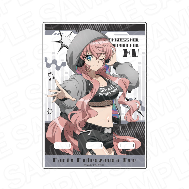 戦姫絶唱シンフォギアXV アクリルスマホスタンド マリア・カデンツァヴナ・イヴ DJ Ver.【予約商品】