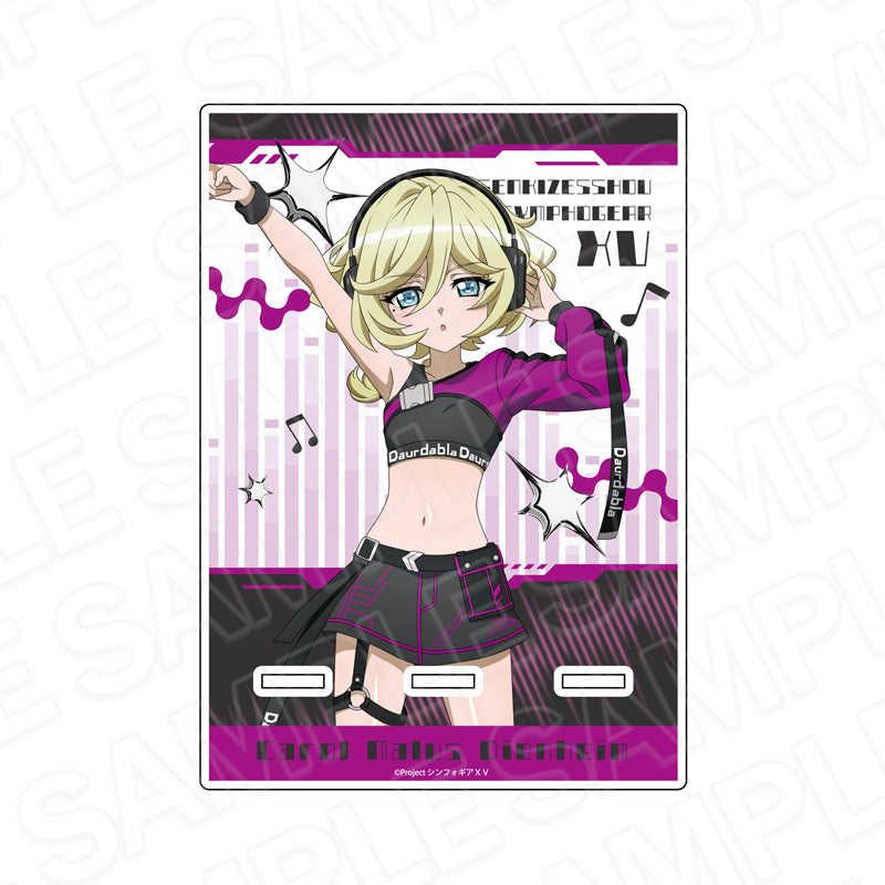 戦姫絶唱シンフォギアXV アクリルスマホスタンド キャロル・マールス・ディーンハイム DJ Ver.【予約商品】