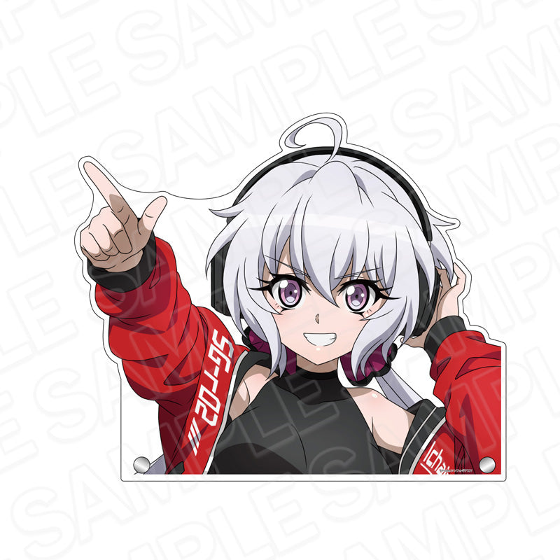 戦姫絶唱シンフォギアXV 特大ダイカットアクリルボード 雪音クリス DJ Ver.【予約商品】