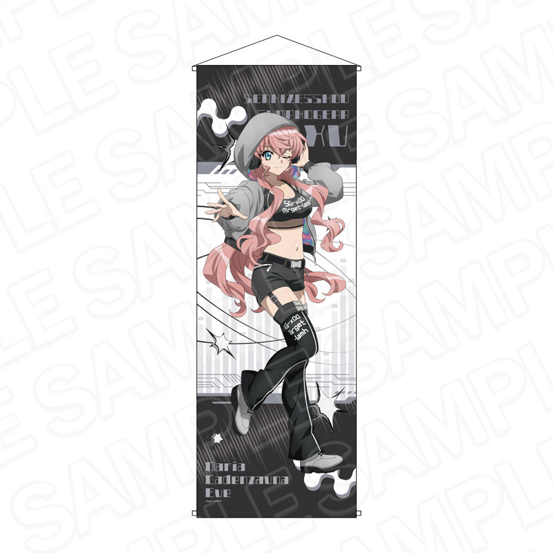 戦姫絶唱シンフォギアXV 特大タペストリー マリア・カデンツァヴナ・イヴ DJ Ver.【予約商品】
