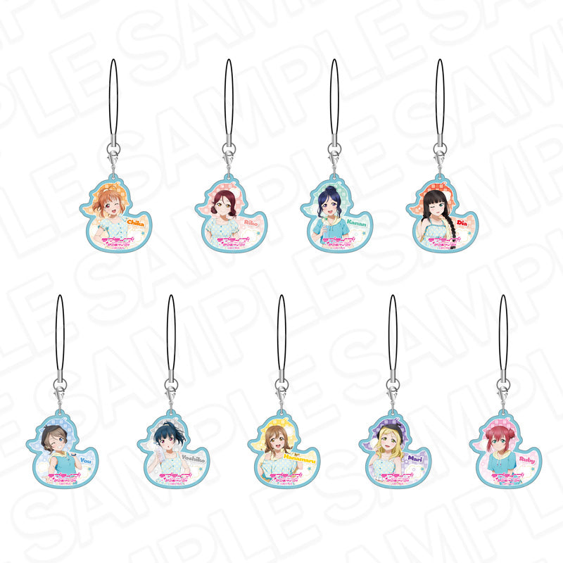 【Box/9】ラブライブ!サンシャイン!! アクリルチャームストラップ サウナVer.【予約商品】