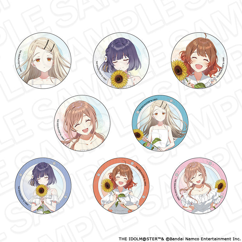 【Box/8】学園アイドルマスター カンバッジ B sunflower Ver.【予約商品】