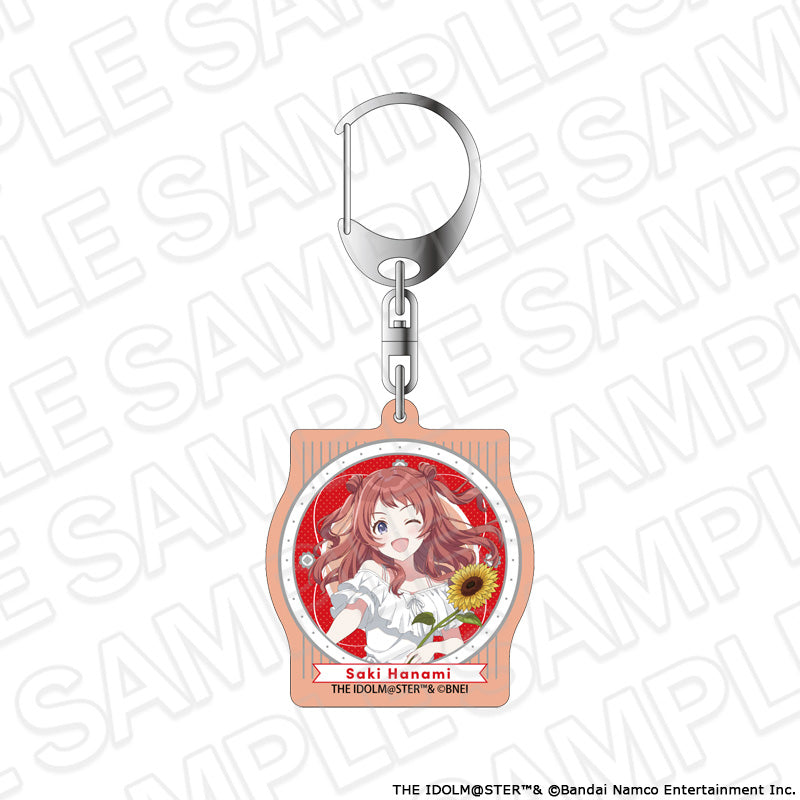学園アイドルマスター オーロラアクリルキーホルダー 花海咲季 sunflower Ver.【予約商品】