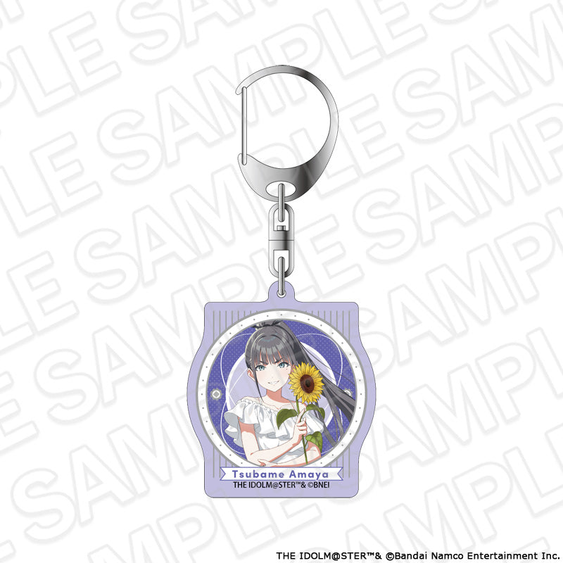 学園アイドルマスター オーロラアクリルキーホルダー 雨夜燕 sunflower Ver.【予約商品】