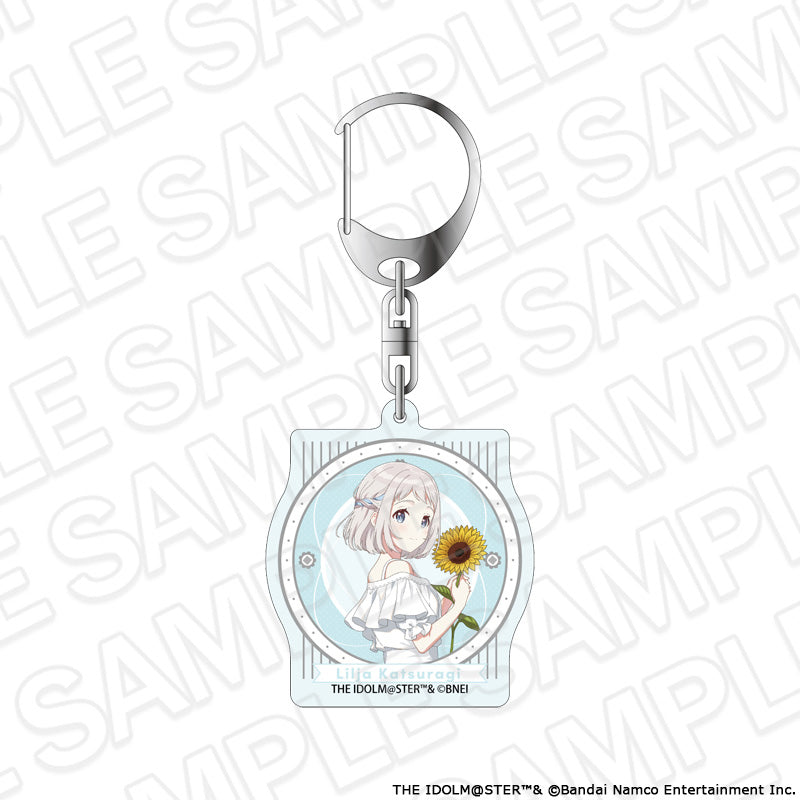 学園アイドルマスター オーロラアクリルキーホルダー 葛城リーリヤ sunflower Ver.【予約商品】