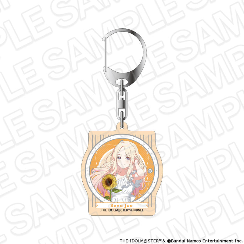 学園アイドルマスター オーロラアクリルキーホルダー 十王星南 sunflower Ver.【予約商品】