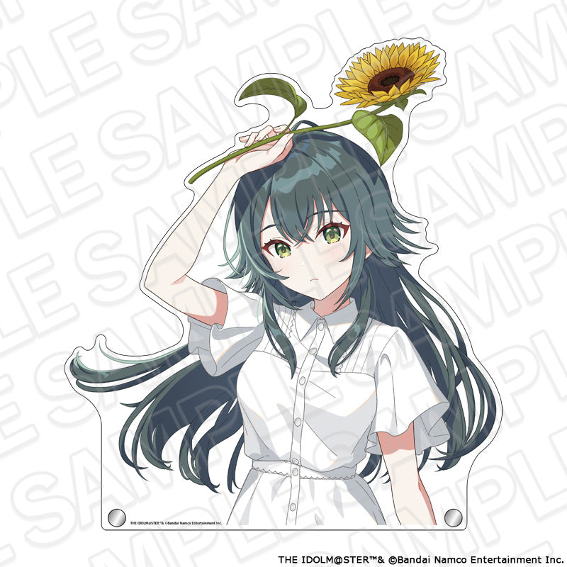 学園アイドルマスター 特大ダイカットアクリルボード 月村手毬 sunflower Ver.【予約商品】