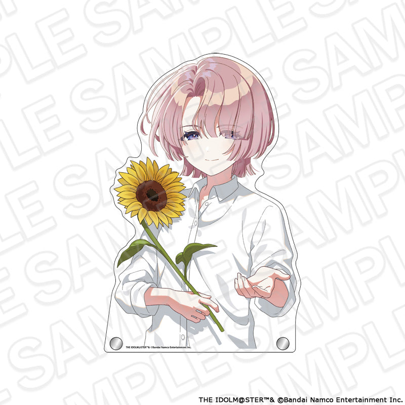 学園アイドルマスター 特大ダイカットアクリルボード 有村麻央 sunflower Ver.【予約商品】