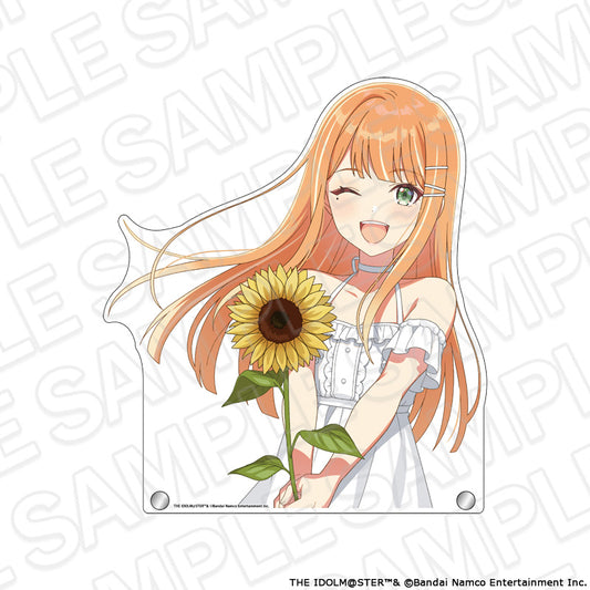 学園アイドルマスター 特大ダイカットアクリルボード 紫雲清夏 sunflower Ver.【予約商品】