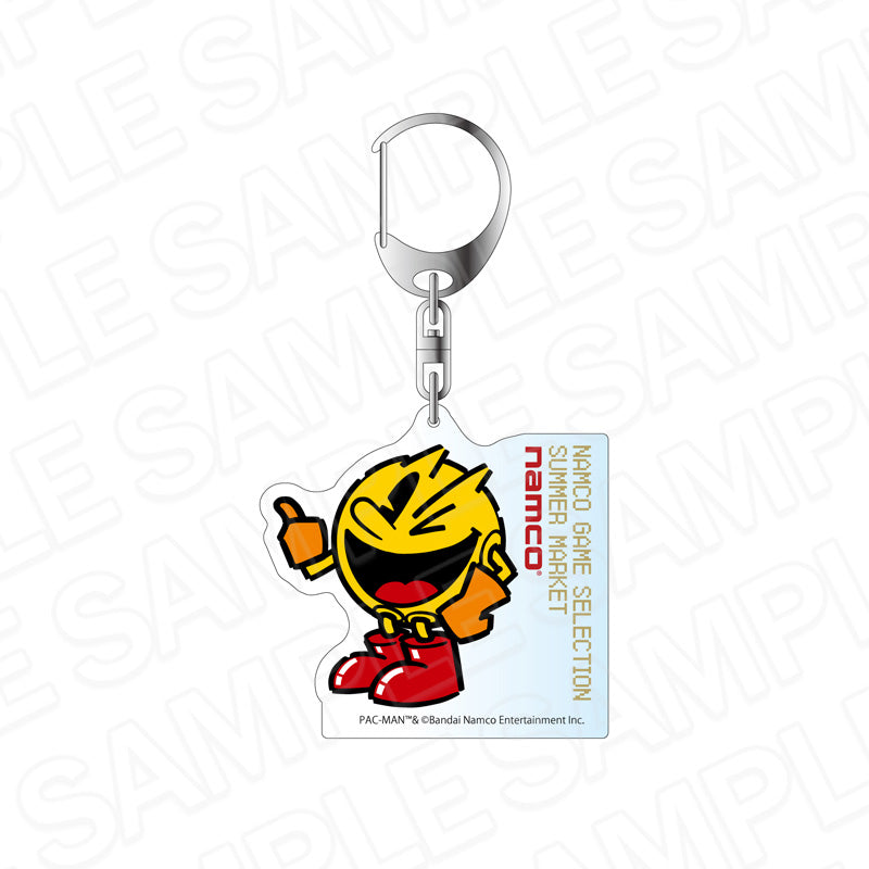 ナムコ ゲームセレクション サマーマーケット アクリルキーホルダー パックマン【予約商品】