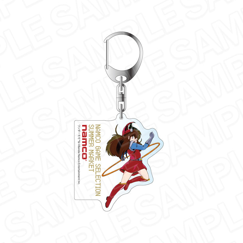 ナムコ ゲームセレクション サマーマーケット アクリルキーホルダー ワンダーモモ【予約商品】
