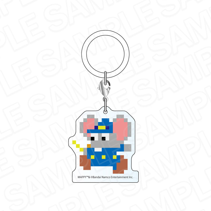ナムコ ゲームセレクション サマーマーケット めじるしアクリルチャーム マッピー【予約商品】
