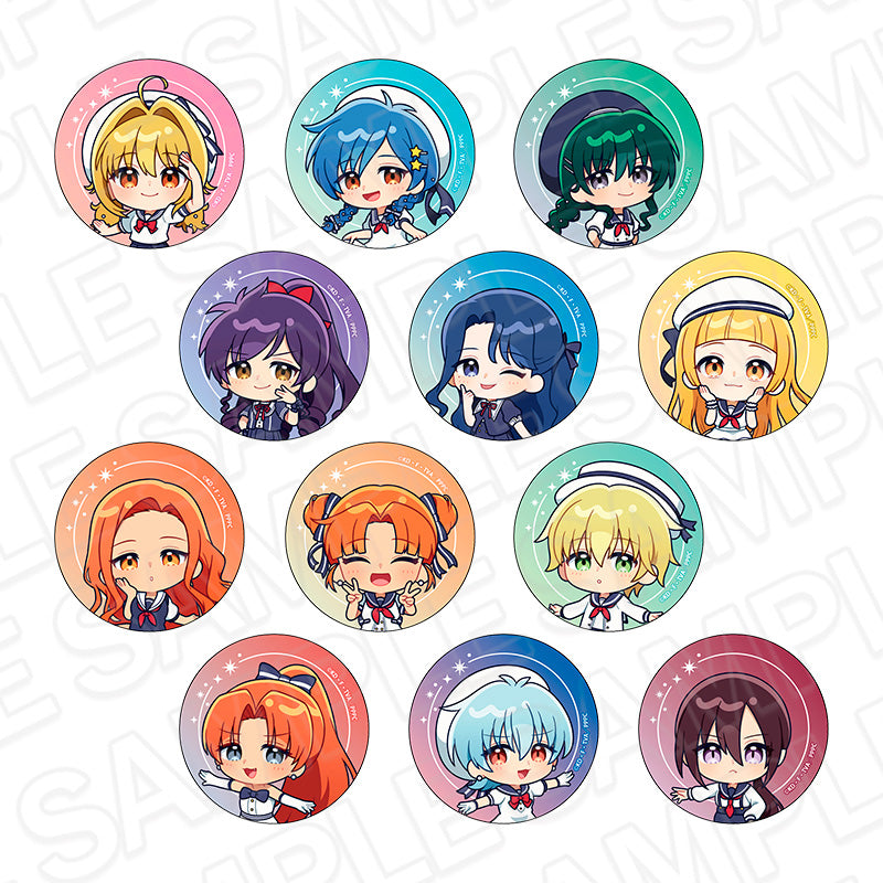 【Box/12】マーメイドメロディー ぴちぴちピッチ ホログラムカンバッジ マリンルック デフォルメVer.【予約商品】