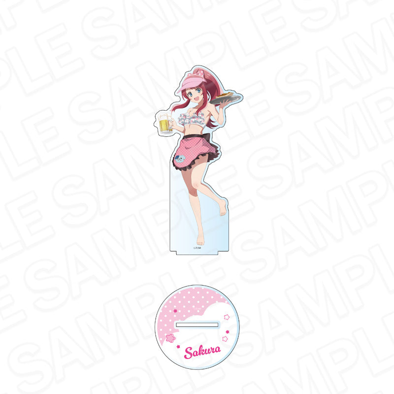劇場版 ゾンビランドサガ ゆめぎんがパラダイス デカアクリルスタンド 源さくら 常夏海の家Ver.【予約商品】