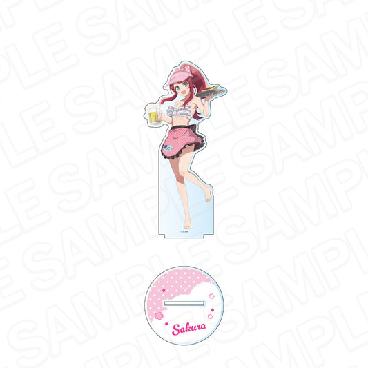 劇場版 ゾンビランドサガ ゆめぎんがパラダイス デカアクリルスタンド 源さくら 常夏海の家Ver.【予約商品】