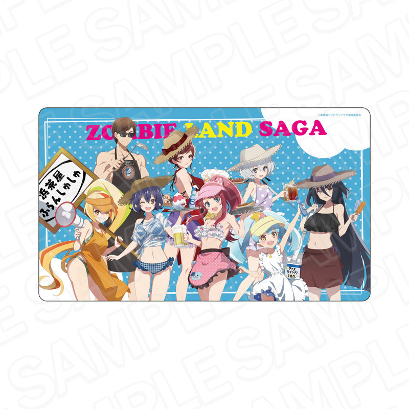 劇場版 ゾンビランドサガ ゆめぎんがパラダイス ラバーデスクマット 常夏海の家Ver.【予約商品】