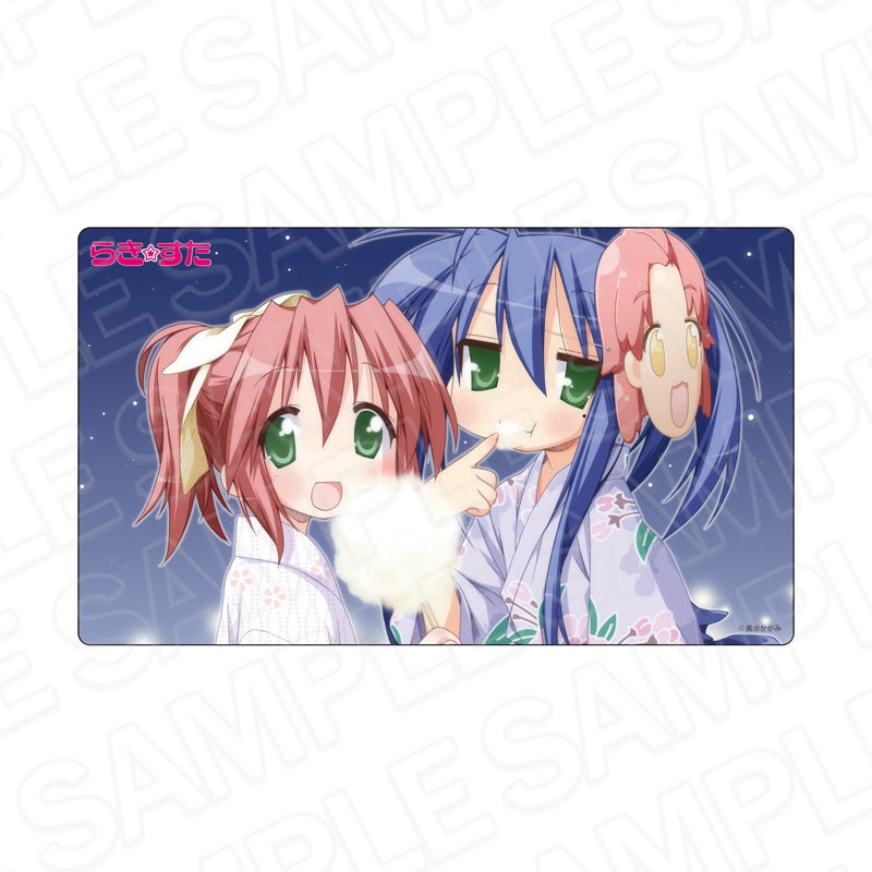 らき☆すた ラバーデスクマット こなた&ゆたか【予約商品】