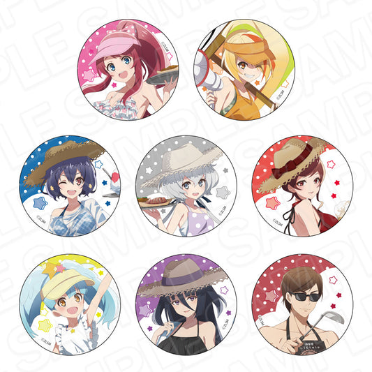 【Box/8】劇場版 ゾンビランドサガ ゆめぎんがパラダイス ホログラムカンバッジ 常夏海の家Ver.【予約商品】