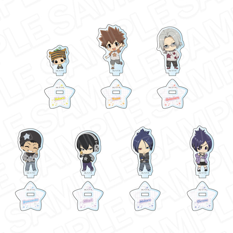 【Box/7】家庭教師ヒットマンREBORN! ミニアクリルスタンド STAR デフォルメVer.【予約商品】