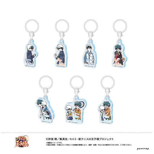 【Box/7】新テニスの王子様 めじるしアクリルコレクション -ゆるスタ-【予約商品】